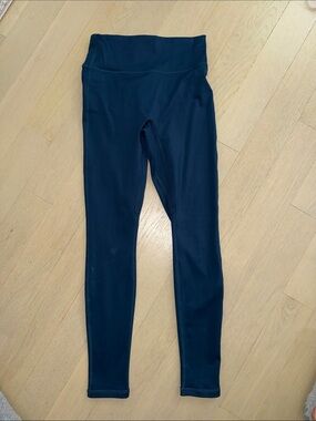 Fabletics Trinity High-Waisted Pocket Legging in Deep Navy